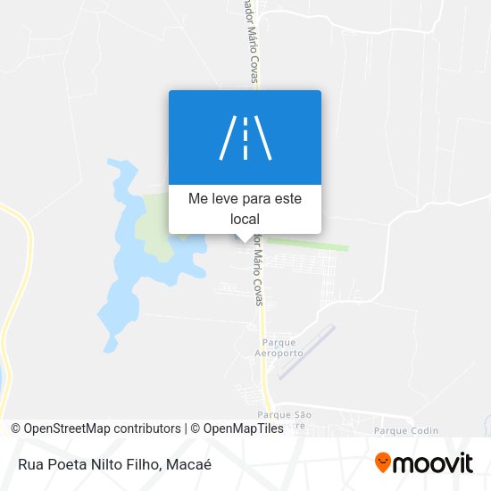 Rua Poeta Nilto Filho mapa