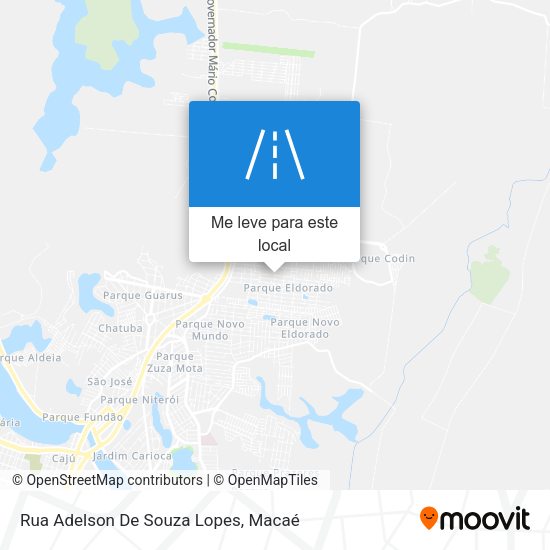Rua Adelson De Souza Lopes mapa