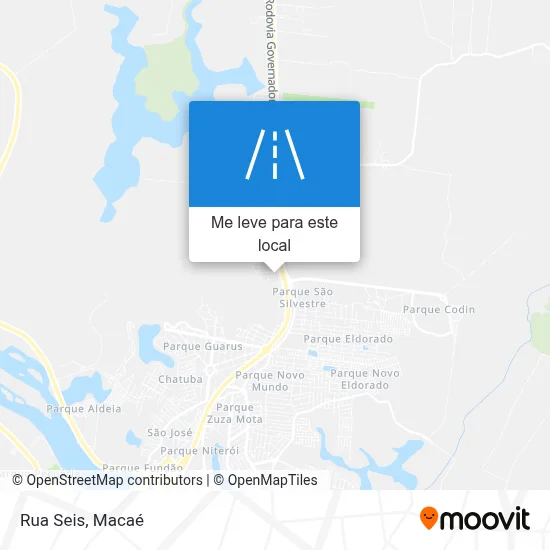 Rua Seis mapa