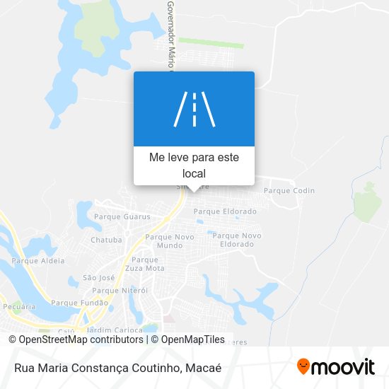 Rua Maria Constança Coutinho mapa