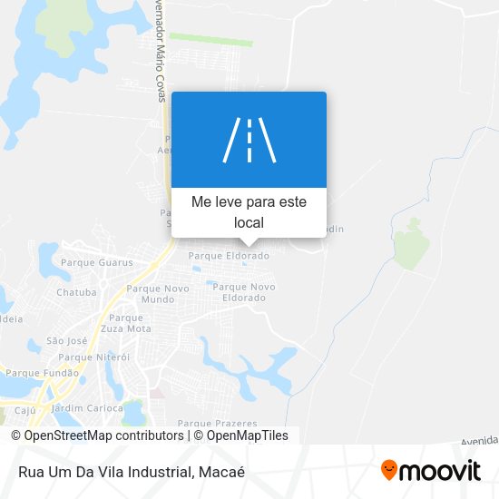 Rua Um Da Vila Industrial mapa