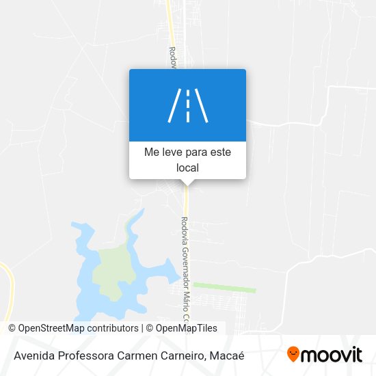 Avenida Professora Carmen Carneiro mapa
