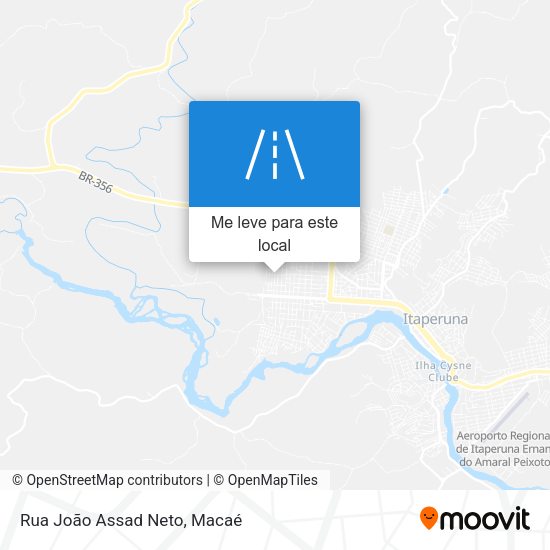 Rua João Assad Neto mapa