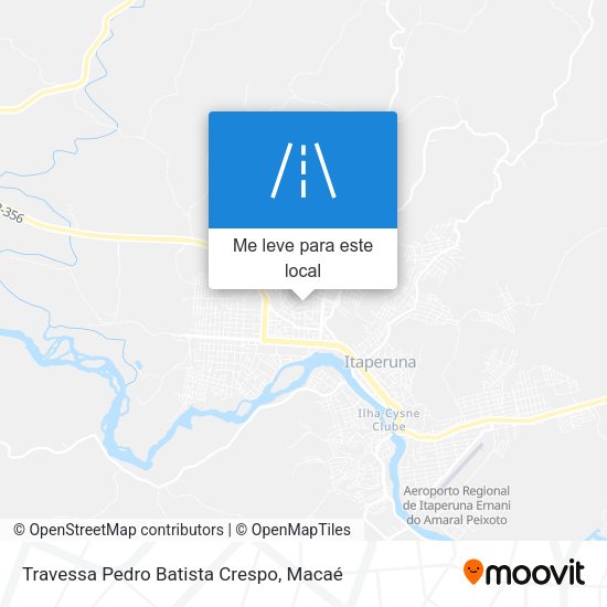 Travessa Pedro Batista Crespo mapa