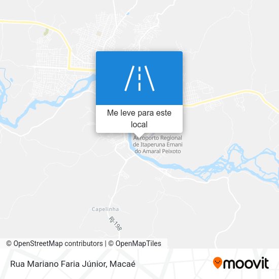 Rua Mariano Faria Júnior mapa