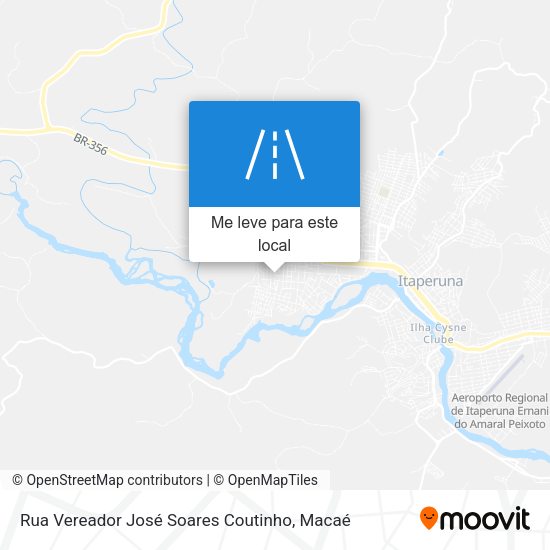 Rua Vereador José Soares Coutinho mapa