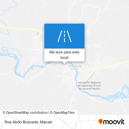 Rua Abdo Bussade mapa