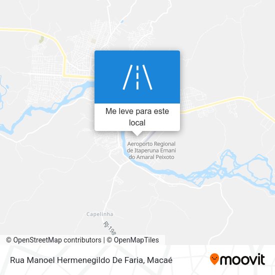 Rua Manoel Hermenegildo De Faria mapa