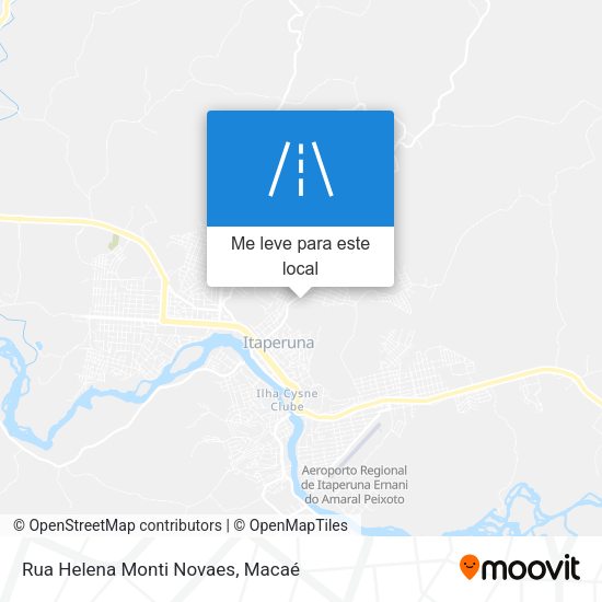 Rua Helena Monti Novaes mapa
