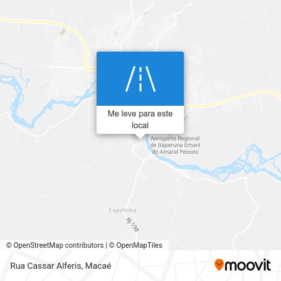 Rua Cassar Alferis mapa