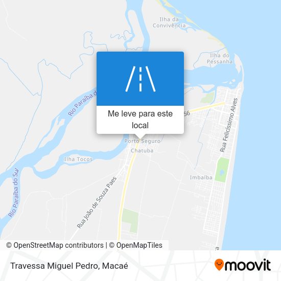 Travessa Miguel Pedro mapa