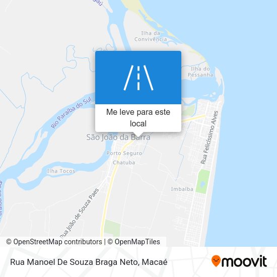 Rua Manoel De Souza Braga Neto mapa
