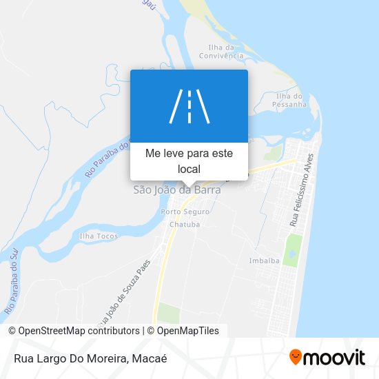 Rua Largo Do Moreira mapa