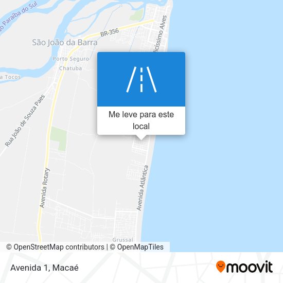 Avenida 1 mapa
