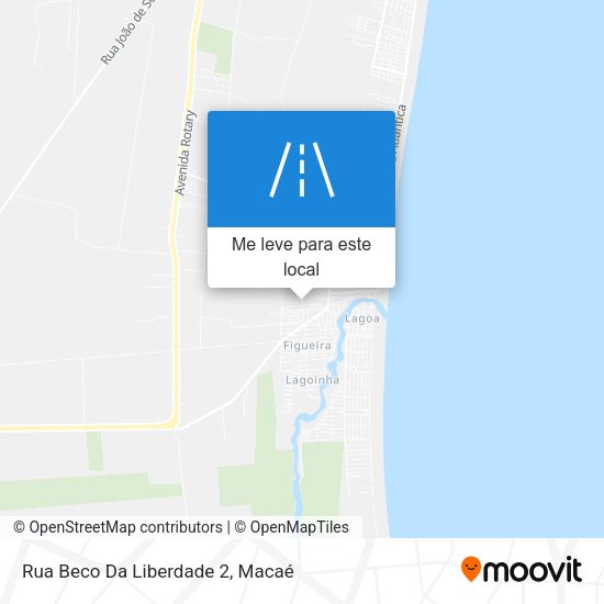 Rua Beco Da Liberdade 2 mapa
