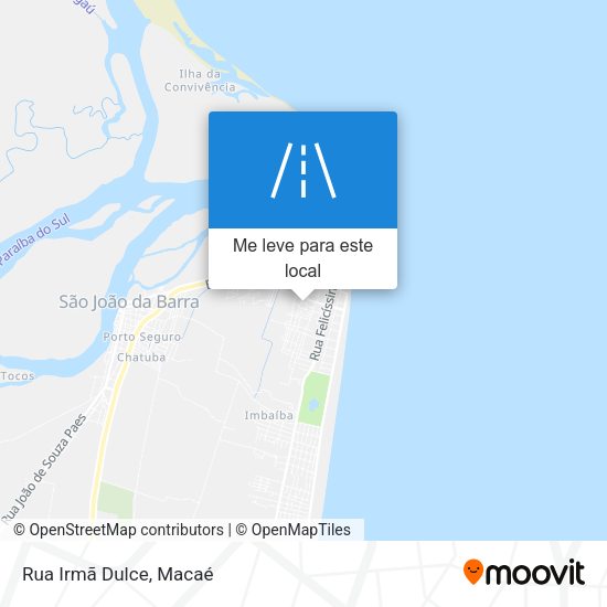 Rua Irmã Dulce mapa