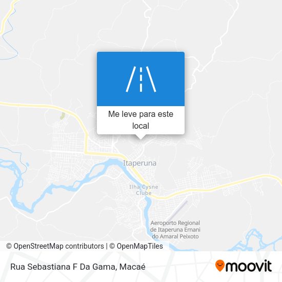 Rua Sebastiana F Da Gama mapa