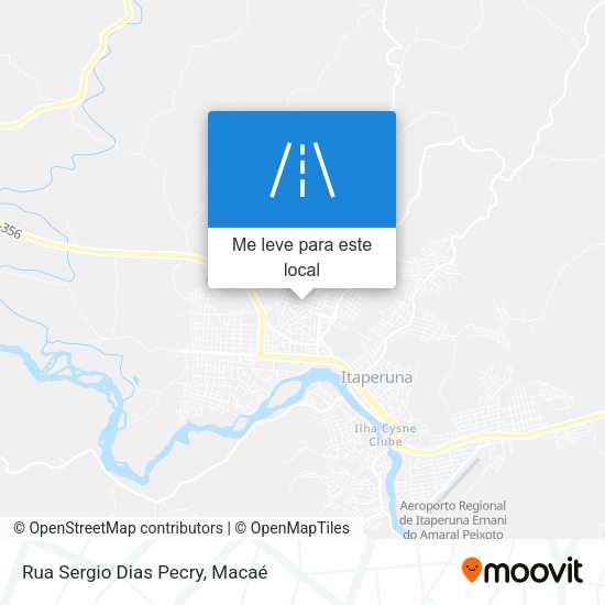 Rua Sergio Dias Pecry mapa