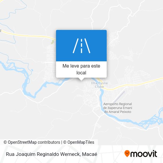 Rua Joaquim Reginaldo Werneck mapa
