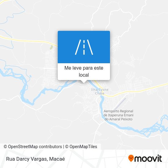 Rua Darcy Vargas mapa