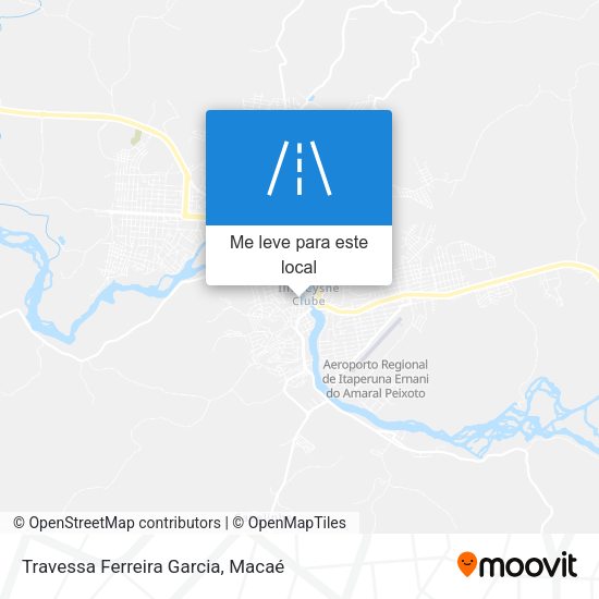 Travessa Ferreira Garcia mapa