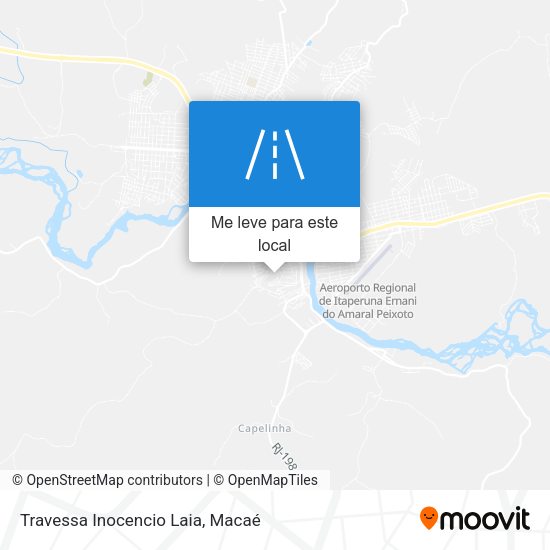Travessa Inocencio Laia mapa