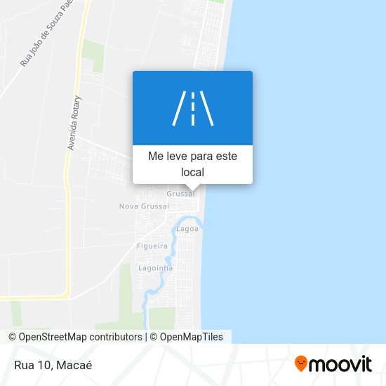 Rua 10 mapa