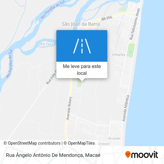 Rua Ângelo Antônio De Mendonça mapa