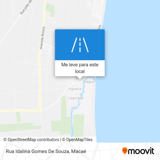 Rua Idalina Gomes De Souza mapa
