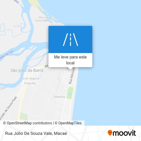 Rua Júlio De Souza Vale mapa