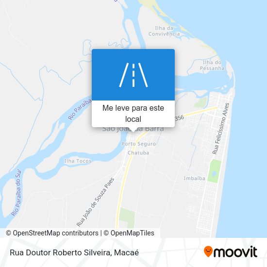Rua Doutor Roberto Silveira mapa