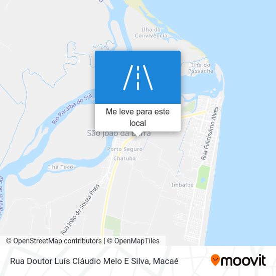 Rua Doutor Luís Cláudio Melo E Silva mapa