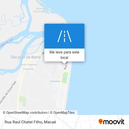 Rua Raul Chatel Filho mapa