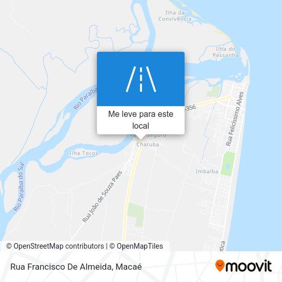 Rua Francisco De Almeida mapa