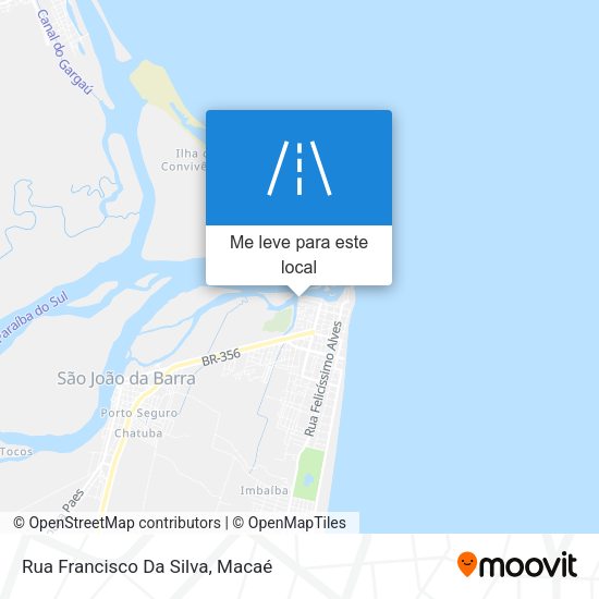 Rua Francisco Da Silva mapa