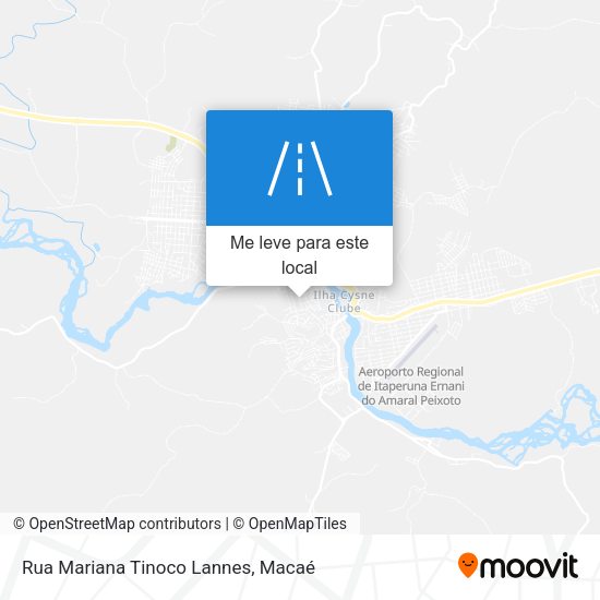 Rua Mariana Tinoco Lannes mapa