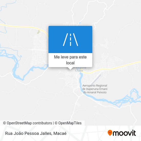 Rua João Pessoa Jalles mapa