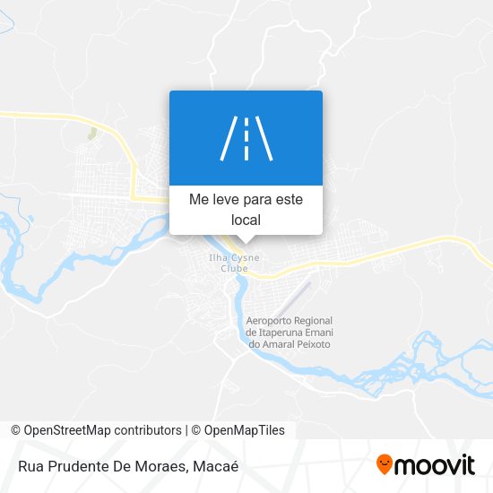 Rua Prudente De Moraes mapa
