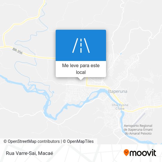 Rua Varre-Sai mapa