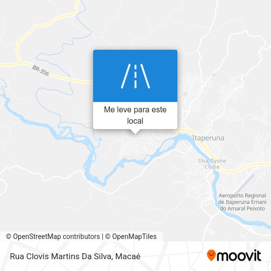 Rua Clovis Martins Da Silva mapa