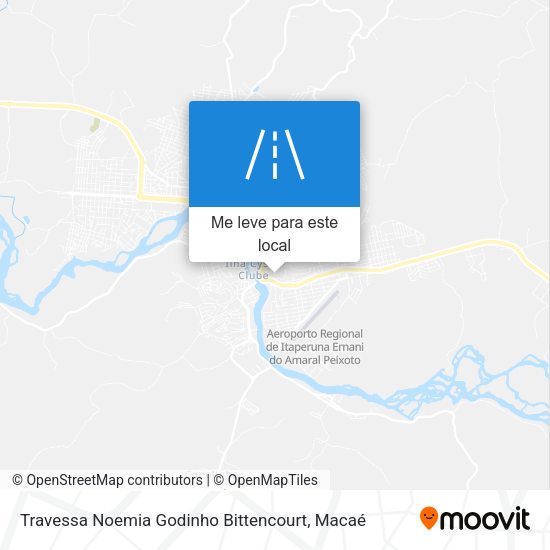 Travessa Noemia Godinho Bittencourt mapa