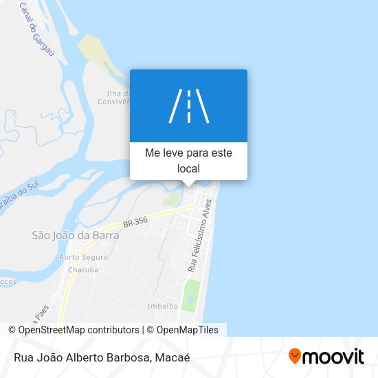 Rua João Alberto Barbosa mapa
