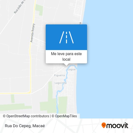 Rua Do Cepeg mapa