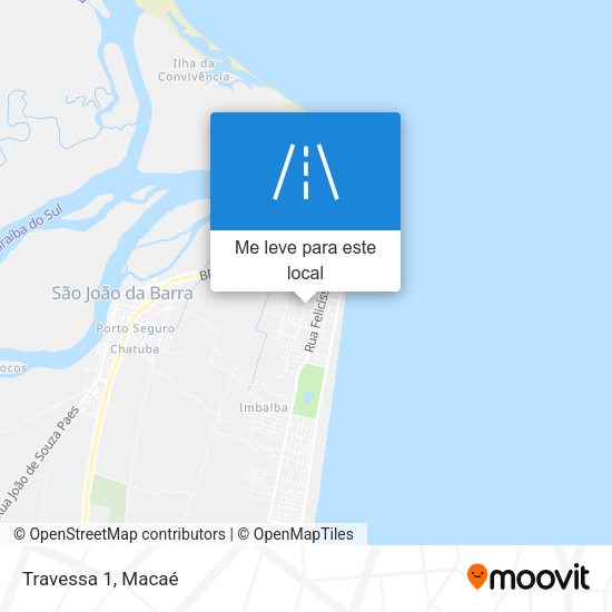 Travessa 1 mapa