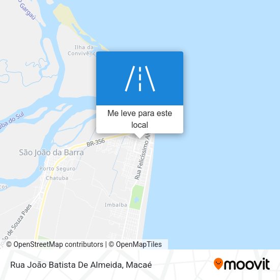 Rua João Batista De Almeida mapa