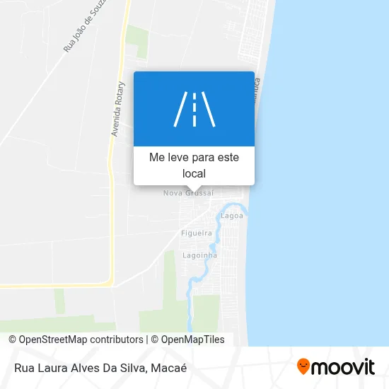 Rua Laura Alves Da Silva mapa