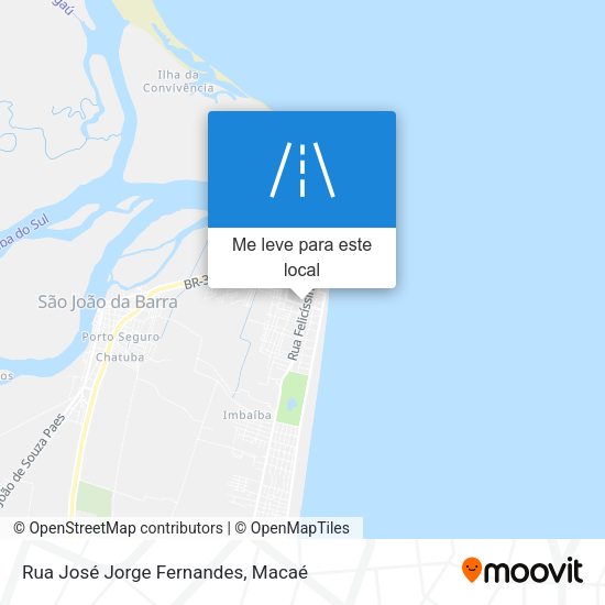 Rua José Jorge Fernandes mapa
