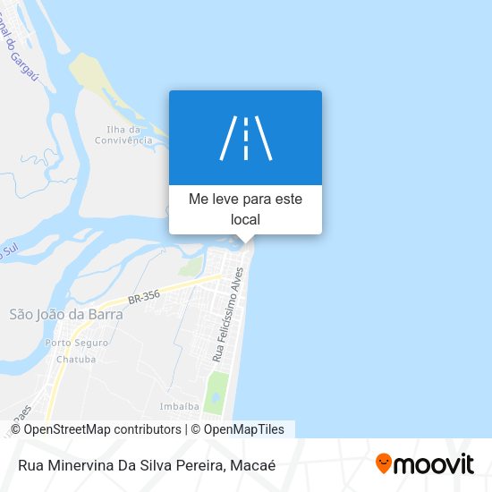 Rua Minervina Da Silva Pereira mapa