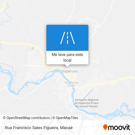Rua Francisco Sales Figueira mapa