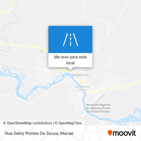 Rua Delcy Pontes De Souza mapa